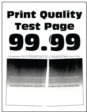 LEXMARK MS331DN - Problèmes de qualité d'impression - 4