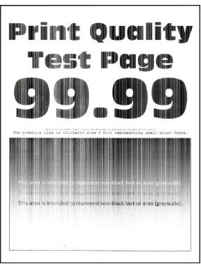 LEXMARK MS331DN - Problèmes de qualité d'impression - 19