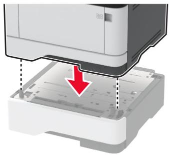 LEXMARK MS331DN - Installation des tiroirs en option - 2