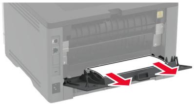 LEXMARK MS331DN - Ouvrez la porte avant. - 9