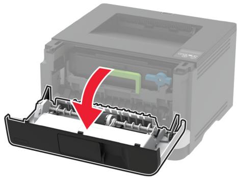 LEXMARK MS331DN - Ouvrez la porte avant. - 2