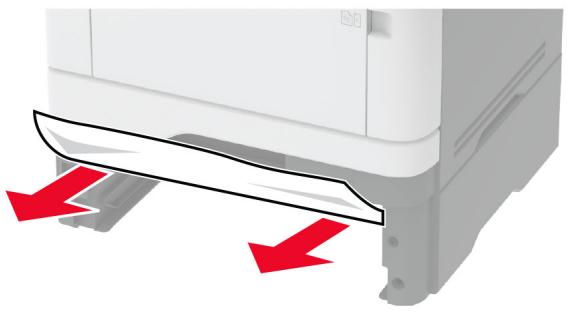 LEXMARK MS331DN - Ouvrez la porte avant. - 11