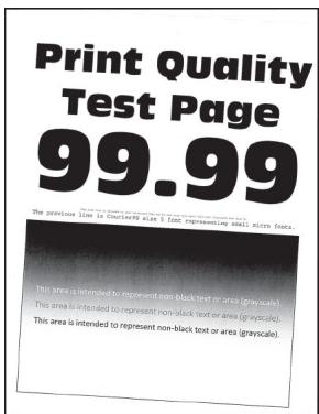 LEXMARK MS331DN - Problèmes de qualité d'impression - 11