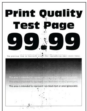 LEXMARK MS331DN - Problèmes de qualité d'impression - 9