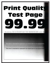 LEXMARK MS331DN - Bandes noires verticales - 1