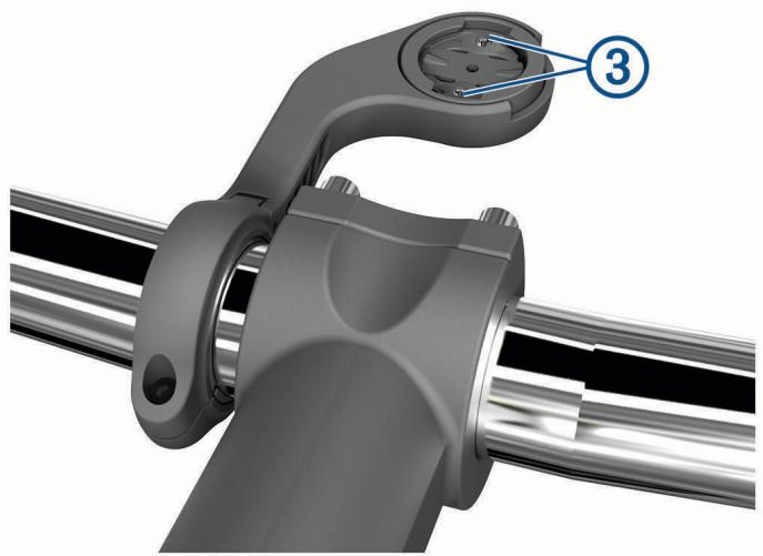 GARMIN 1030 PLUS - Installation du support avant - 2