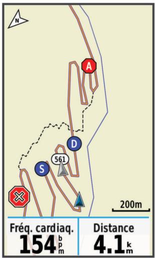 GARMIN 1030 PLUS - Démarrage d'une session GroupTrack - 1