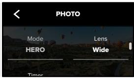 GOPRO MAX - Photo Settings - 2