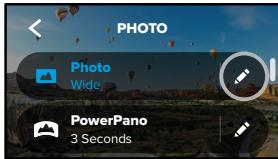 GOPRO MAX - CHANGING CAPTURE SETTINGS - 1