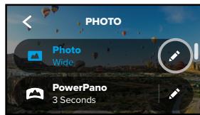 GOPRO MAX - On-Screen Shortcuts - 1