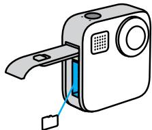 GOPRO MAX - MICROSD CARD + BATTERY SETUP - 2