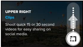 GOPRO MAX - On-Screen Shortcuts - 2