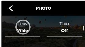 GOPRO MAX - CHANGING CAPTURE SETTINGS - 2