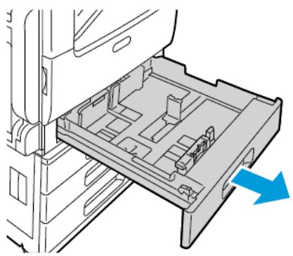 XEROX C7000V - Chargement d'étiquettes dans les magasins 1-4 - 1