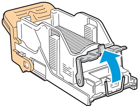XEROX C7000V - Résolution des incidents d'agrafage dans le module de finition Office intégré 2FA - 4