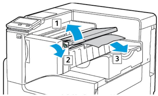 XEROX C7000V - Résolution des incidents dans le module de finition Office intégré 9NX - 1