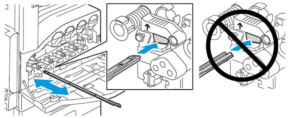 XEROX C7000V - Nettoyage des lentilles des têtes d'impression - 8