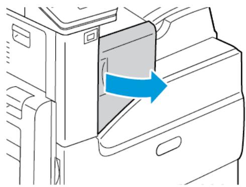 XEROX C7000V - Remplacement des agrafes dans le module de finition Office intégré 9NX - 1