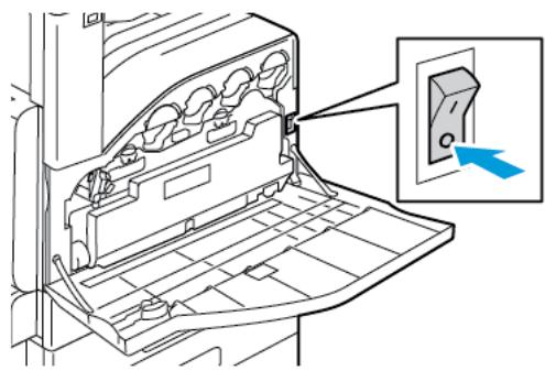 XEROX C7000V - Installez l'adaptateur réseau sans fil. - 2
