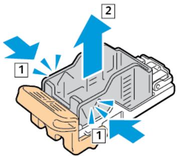 XEROX C7000V - Remplacement des agrafes dans le module de finition Office intégré 9NX - 3