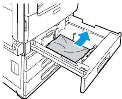 XEROX C7000V - Résolution des incidents papier dans les magasins 1-4 - 2