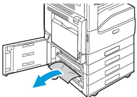 XEROX C7000V - Résolution des incidents papier au niveau de la porte B - 3