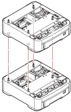 OKI PRO7411WT - BAC (S) À PAPIER SUPPLÉMENTAIRE (S) - 1