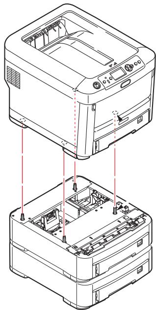 OKI PRO7411WT - BAC (S) À PAPIER SUPPLÉMENTAIRE (S) - 2