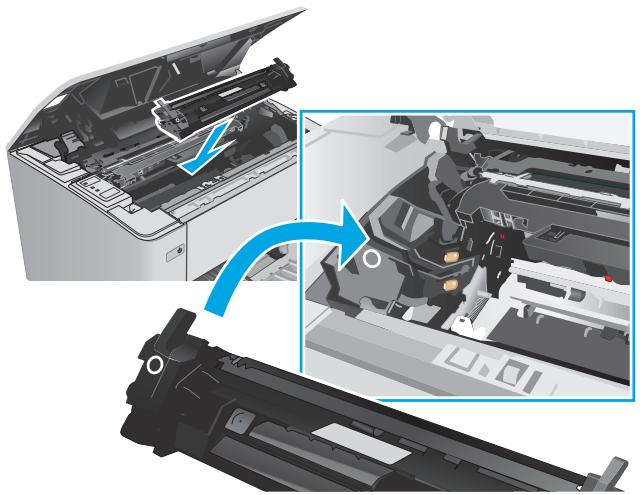 HP M102W - Remplacement du tambour d'image (modèles M101-M104) - 8