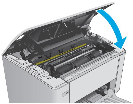 HP M102W - Elimination des bourrages papier dans le bac d'alimentation - 7