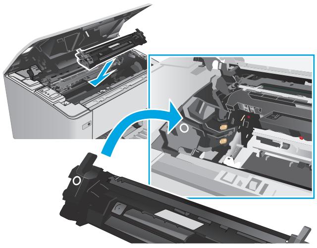 HP M102W - Remplacement de la cartouche de toner (modèles M101-M104) - 5
