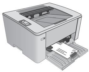 HP M102W - Orientation des enveloppes - 2