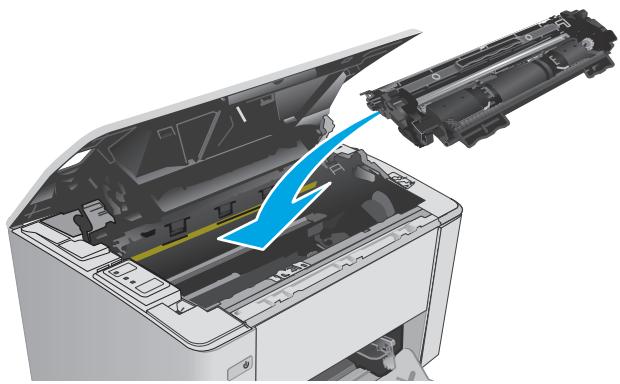 HP M102W - Elimination des bourages papier dans la zone de la cartouche de toner - 4