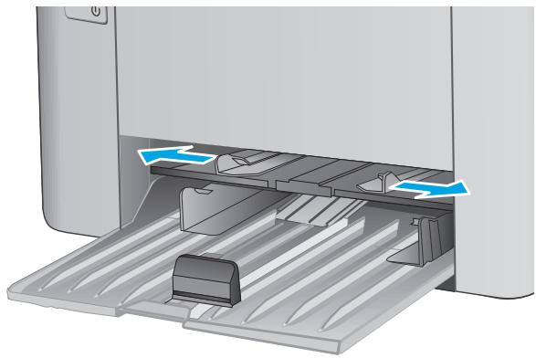 HP M102W - Chargement du papier dans le bac d'alimentation prioritaire - 2
