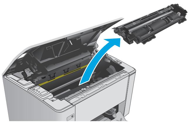 HP M102W - Elimination des bourrages papier dans le bac d'alimentation - 3