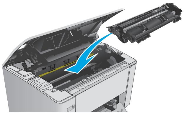 HP M102W - Elimination des bourrages papier dans le bac d'alimentation - 6