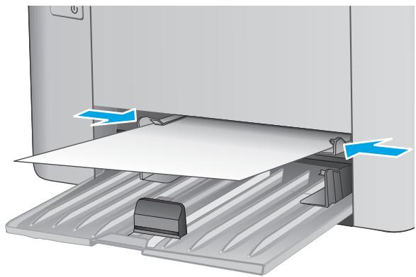 HP M102W - Chargement du papier dans le bac d'alimentation prioritaire - 4