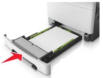 LEXMARK CX517DE - Chargement des bacs 250 et 550 feuilles - 8