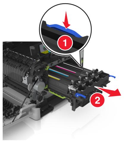 LEXMARK CX517DE - Remplacement d'un kit de traitement d'images en noir et blanc et en couleur - 8