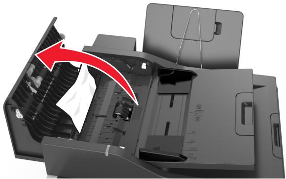 LEXMARK CX517DE - Bourrage papier dans le dispositif d'alimentation automatique - 1