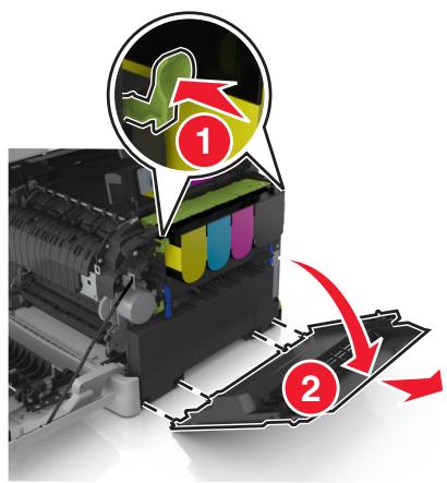 LEXMARK CX517DE - Retirez le capot létral droit. - 1