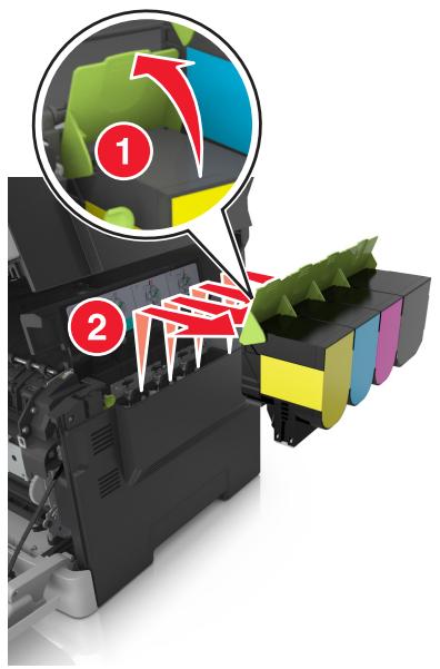 LEXMARK CX517DE - Remplacement d'une unité de développement - 4