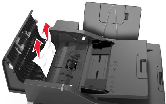 LEXMARK CX517DE - Bourrage papier dans le dispositif d'alimentation automatique - 2