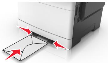 LEXMARK CX517DE - Alimentation du chargeur manuel - 2