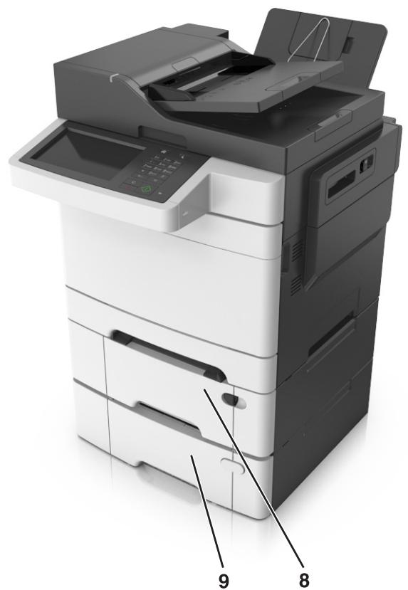 LEXMARK CX517DE - Modèles de base - 2