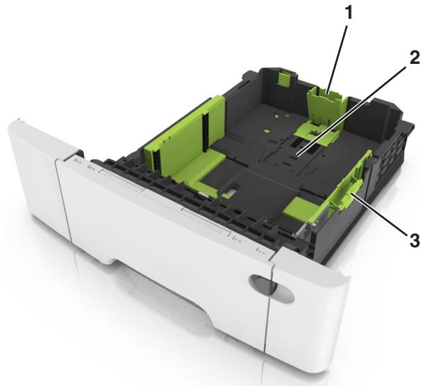 LEXMARK CX517DE - Chargement du double bac 650 feuilles - 2