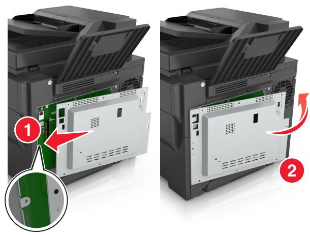 LEXMARK CX517DE - Accès à la carte logique - 5