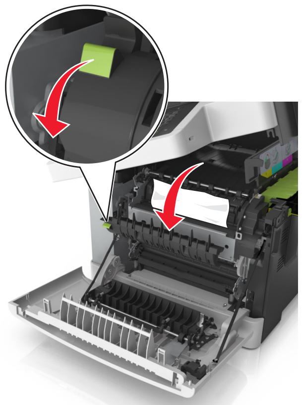 LEXMARK CX517DE - Bourrage papier dans l'unité de fusion - 3