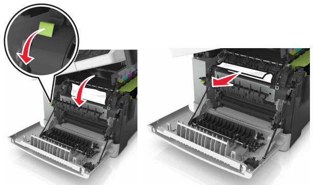 LEXMARK CX517DE - Bourrage papier dans l'unité de fusion - 4