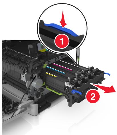 LEXMARK CX517DE - Remplacement d'une unité de développement - 8